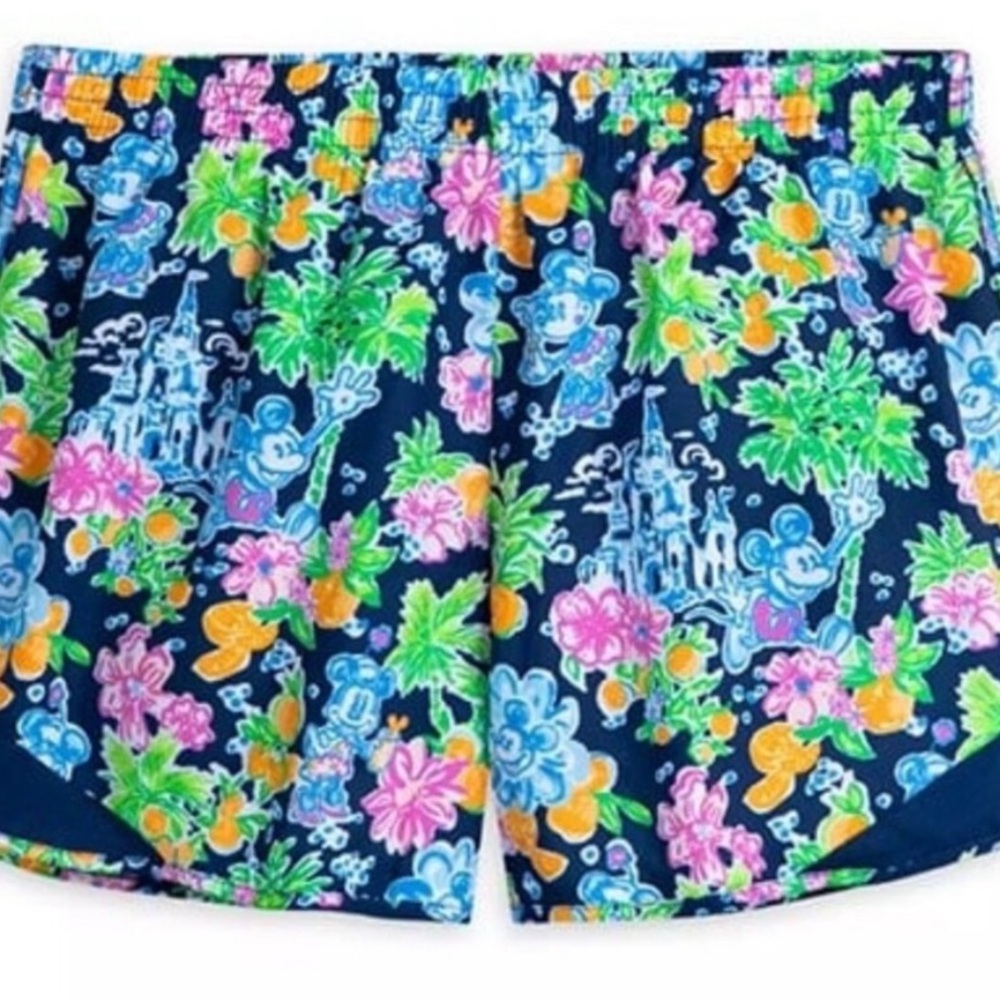 Colorful Floral Print Shorts